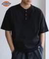 Dickies ヘンリーネックショートスリーブTシャツ メンズ