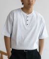 Dickies ヘンリーネックショートスリーブTシャツ メンズ