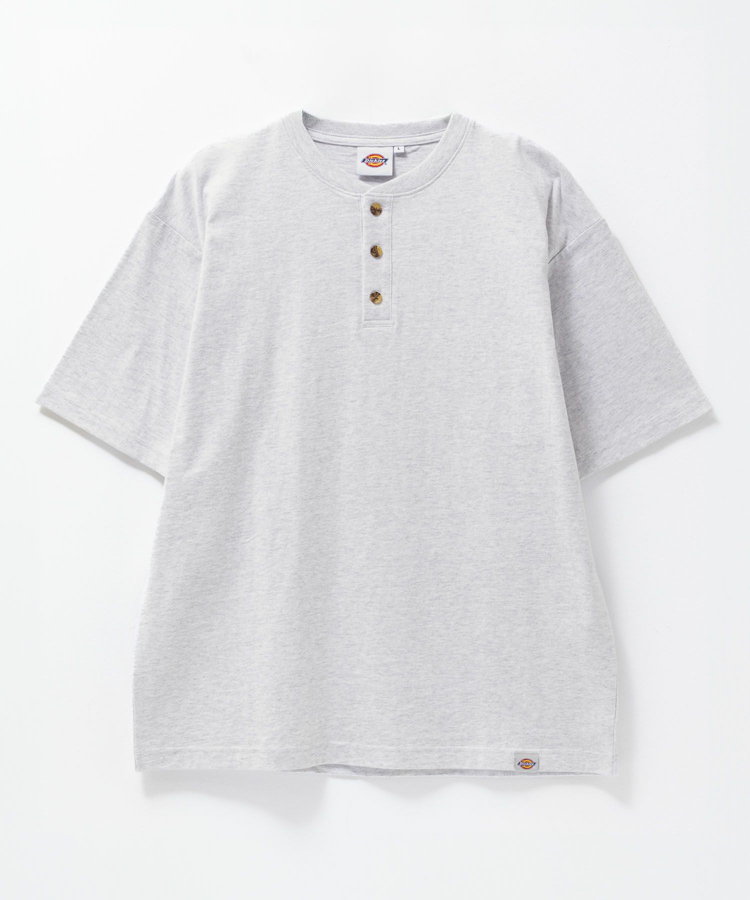 Dickies ヘンリーネックショートスリーブTシャツ メンズ