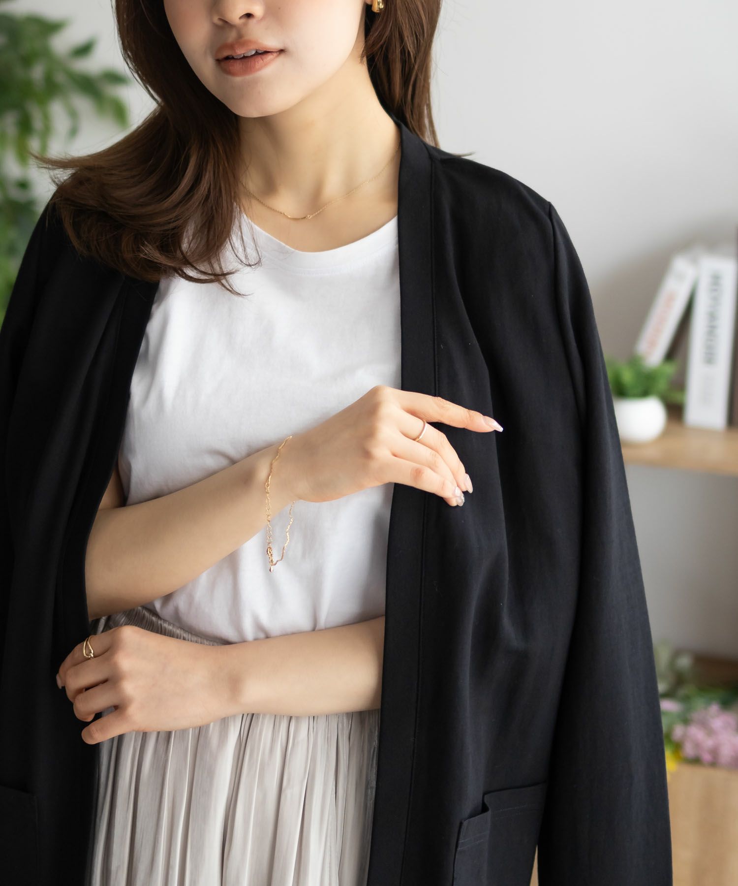 nAvy SARARI 冷感 UVカットトッパーカーディガン レディース商品サムネイル-3