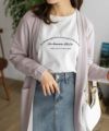 NAVY SARARI UVトッパーカーディガン レディース