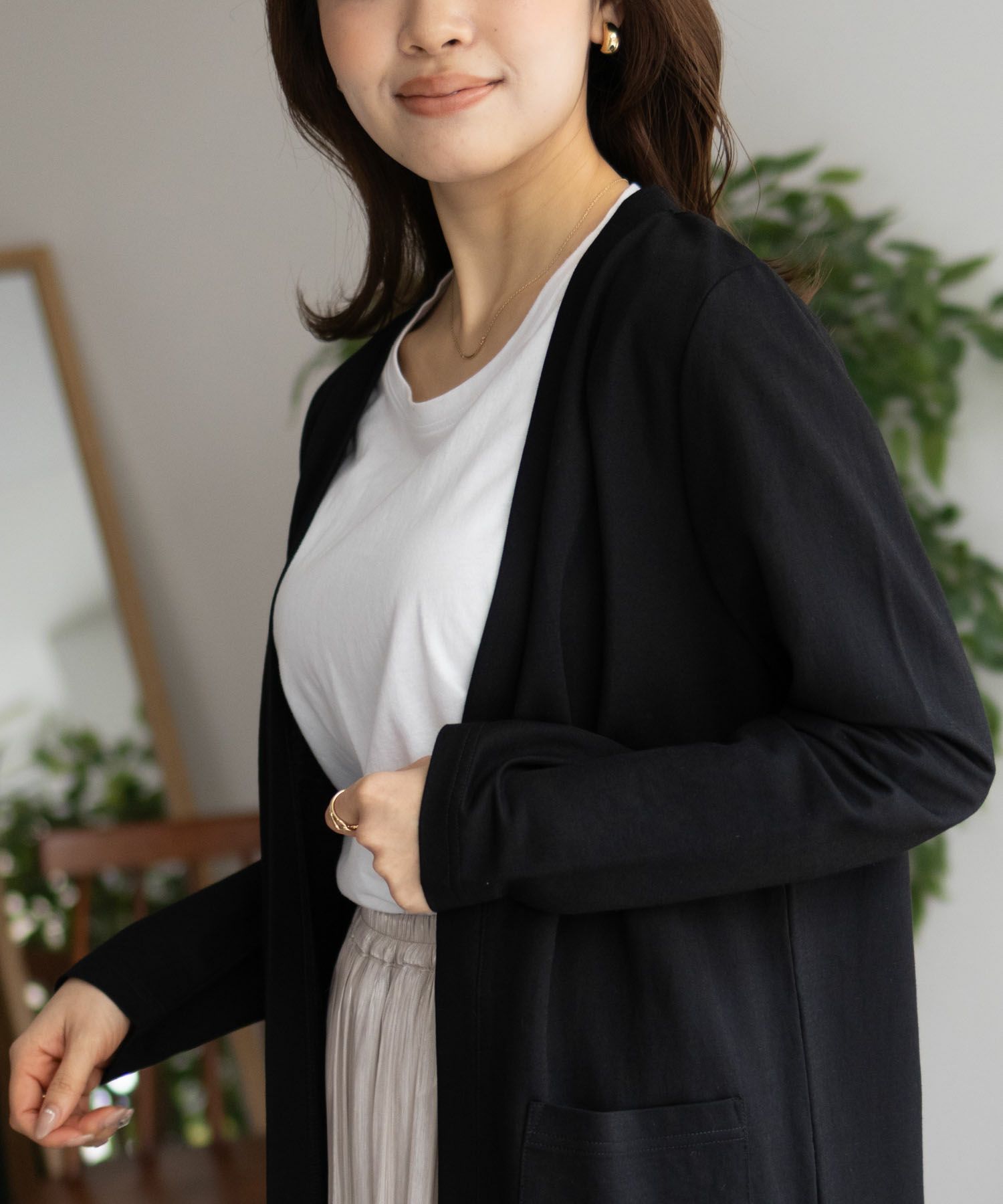 nAvy SARARI 冷感 UVカットトッパーカーディガン レディース商品サムネイル-15