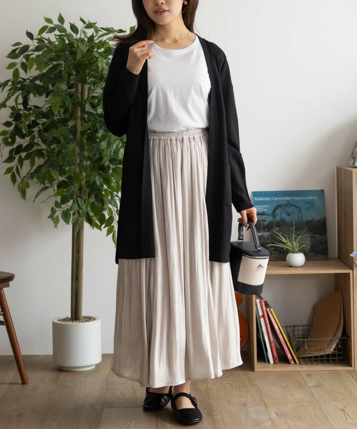 NAVY SARARI UVトッパーカーディガン レディース