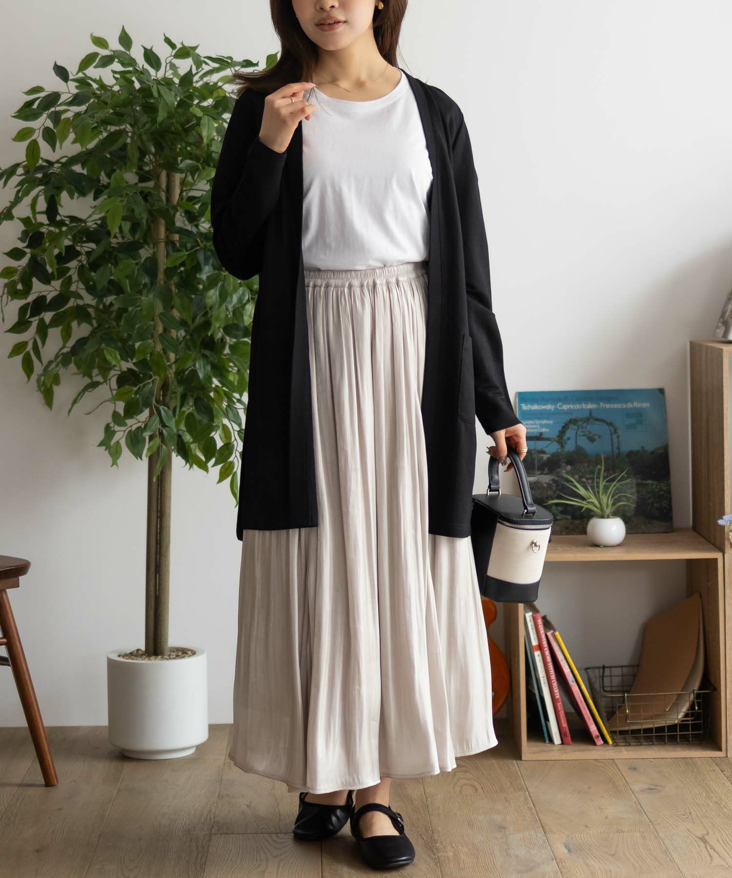 NAVY SARARI UVトッパーカーディガン レディース