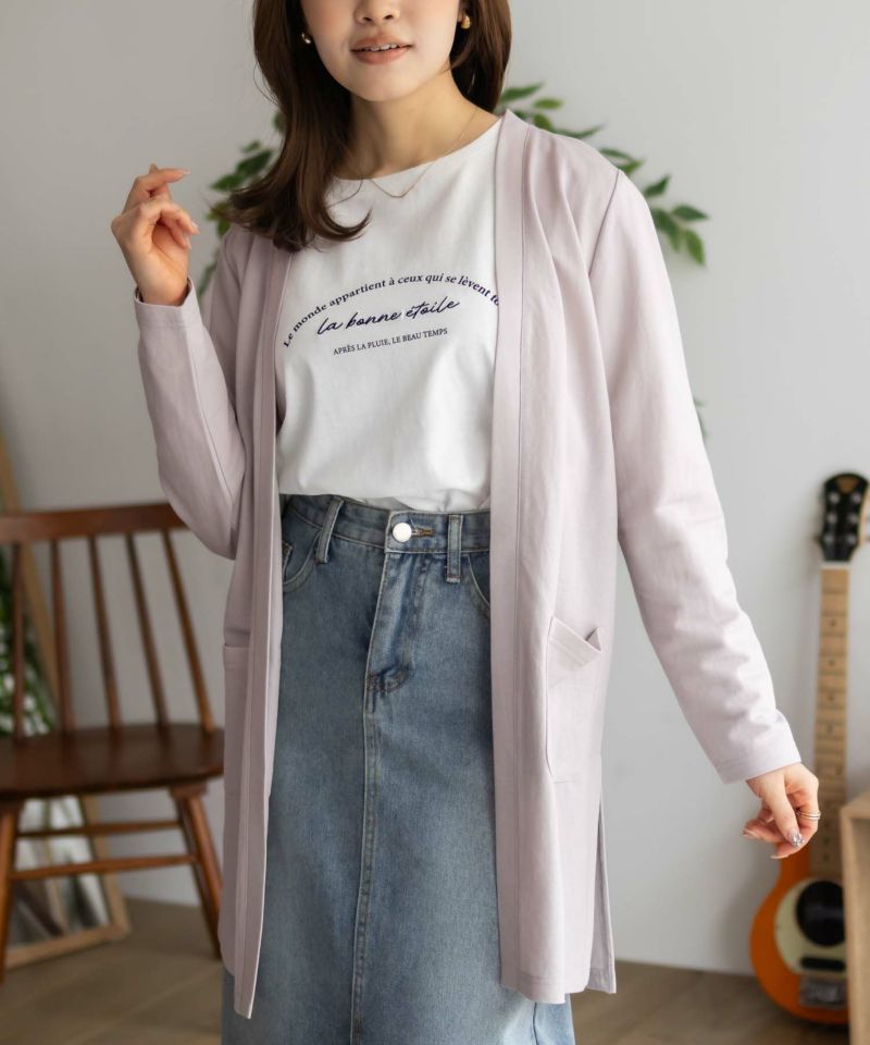 nAvy SARARI 冷感 UVカットトッパーカーディガン レディース商品画像-19