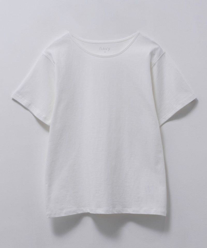 NAVY  ベーシッククルーTシャツ レディース メール便 対応商品商品画像-23
