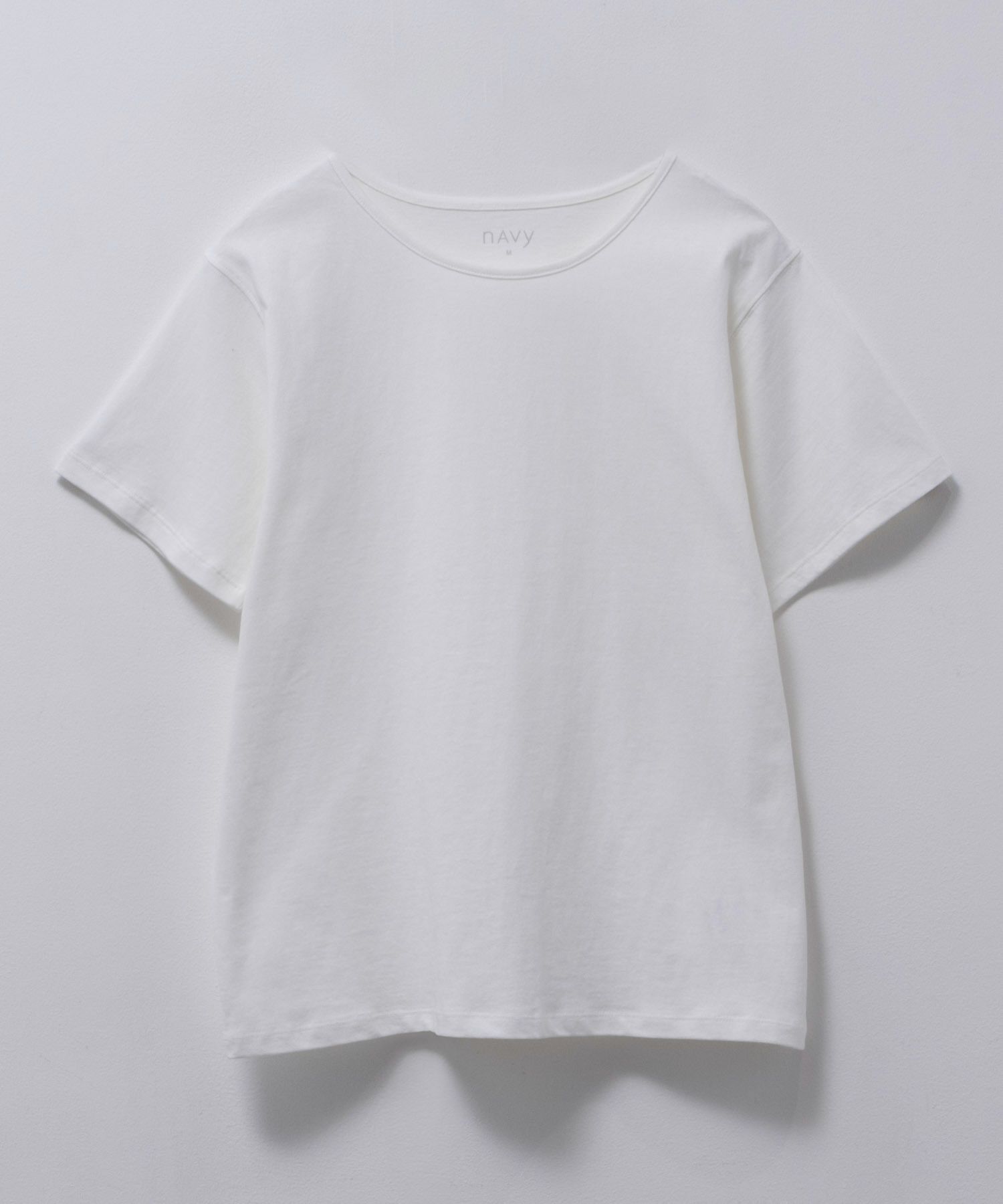 NAVY  ベーシッククルーTシャツ レディース メール便 対応商品商品画像-23