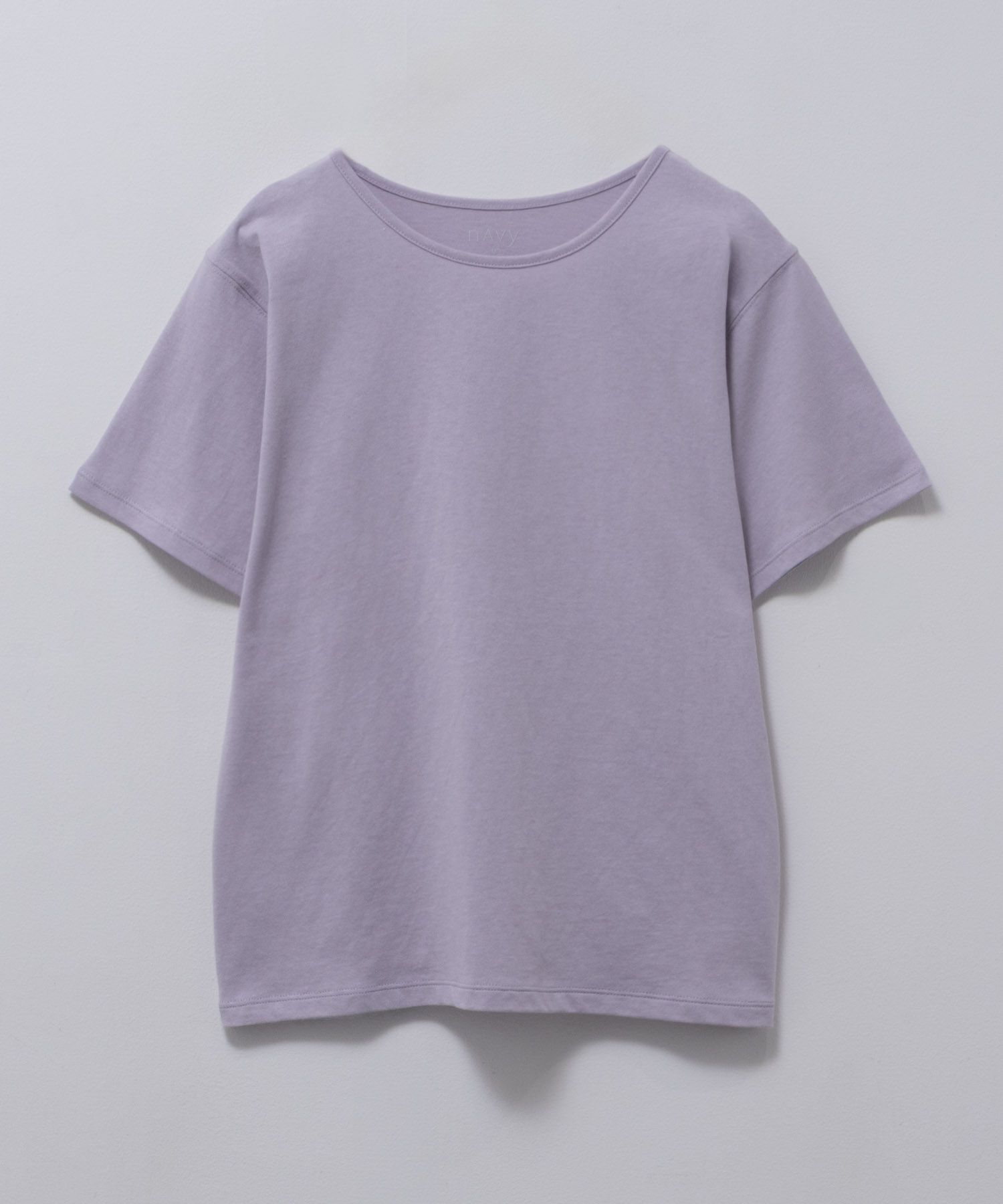 NAVY  ベーシッククルーTシャツ レディース メール便 対応商品商品画像-29