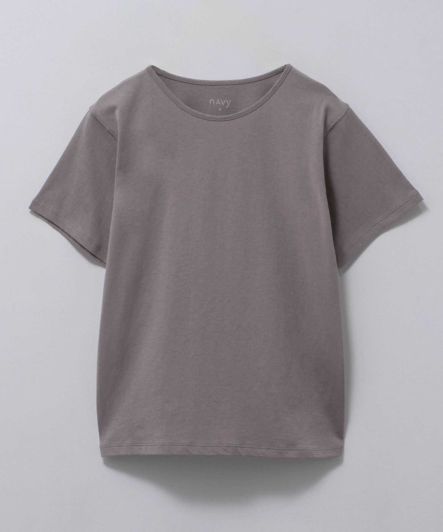 NAVY  ベーシッククルーTシャツ レディース メール便 対応商品商品画像-31