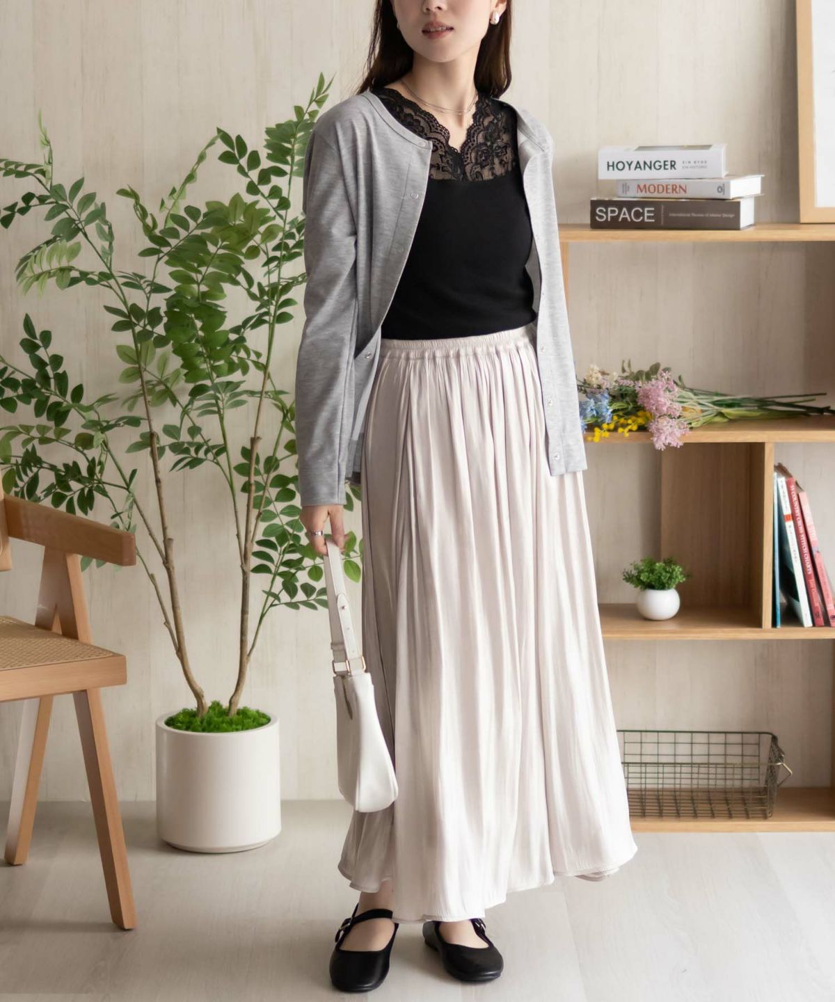 NAVY レース切替タンクトップ レディース ネコポス 対応商品