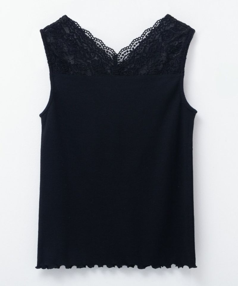 NAVY レース切替タンクトップ レディース メール便 対応商品商品画像-28