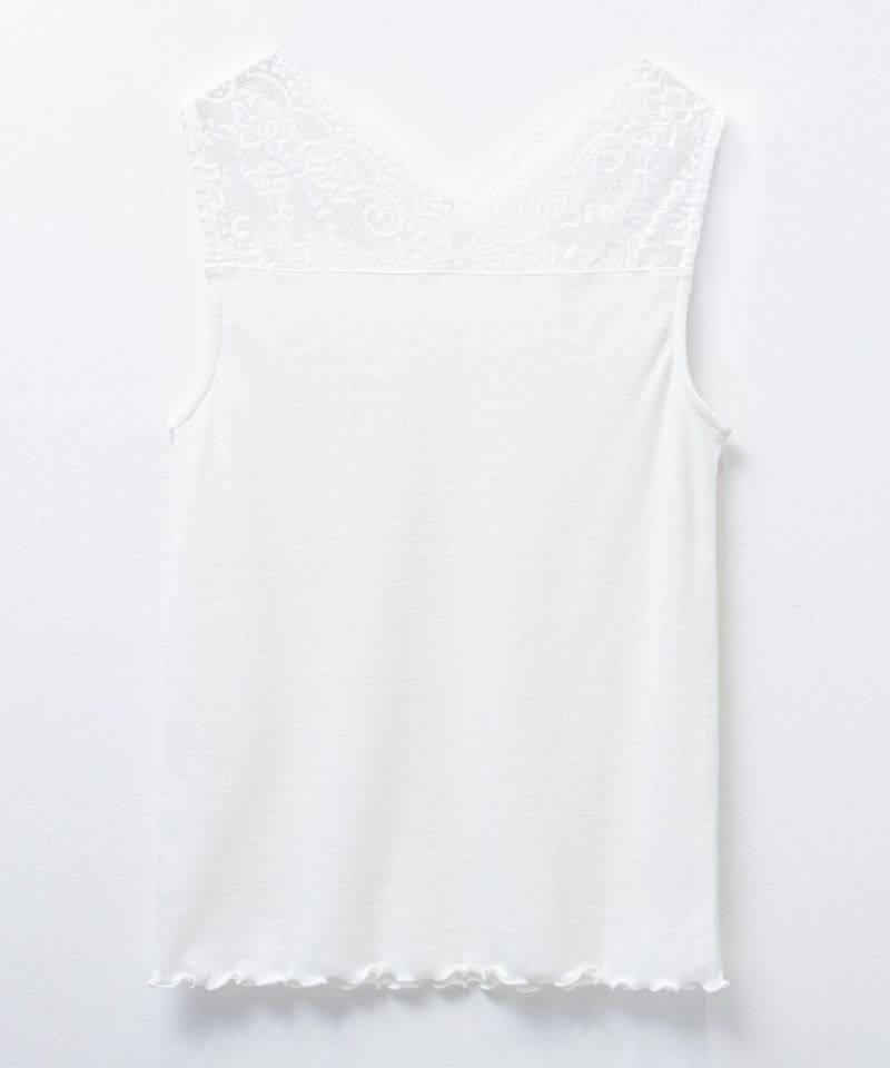 NAVY  レース切替タンクトップ レディース メール便 対応商品商品画像-30