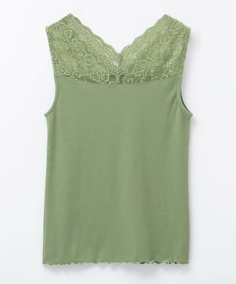 NAVY レース切替タンクトップ レディース メール便 対応商品商品画像-31