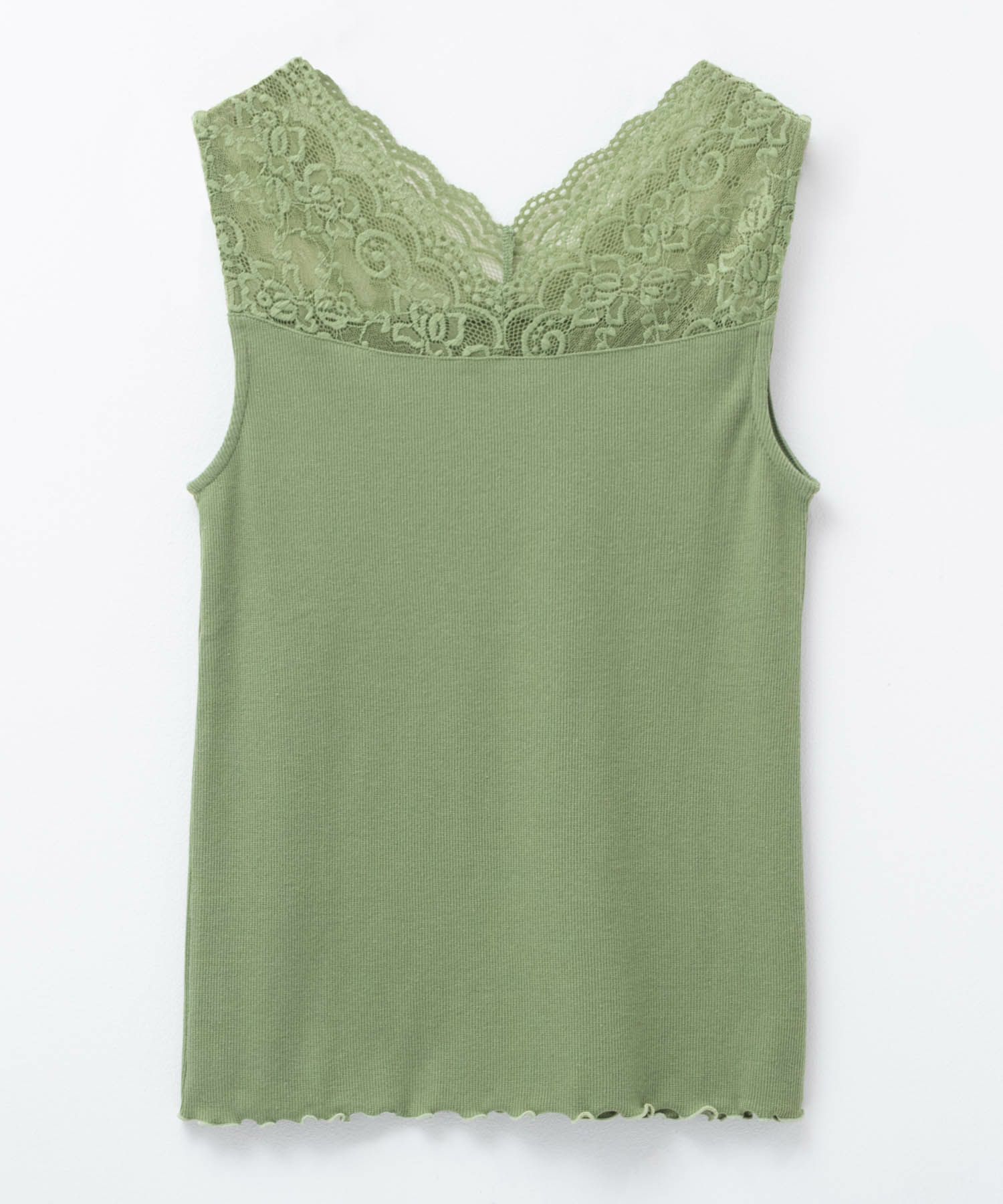 [値下げ]NAVY  レース切替タンクトップ レディース メール便 対応商品商品画像-31