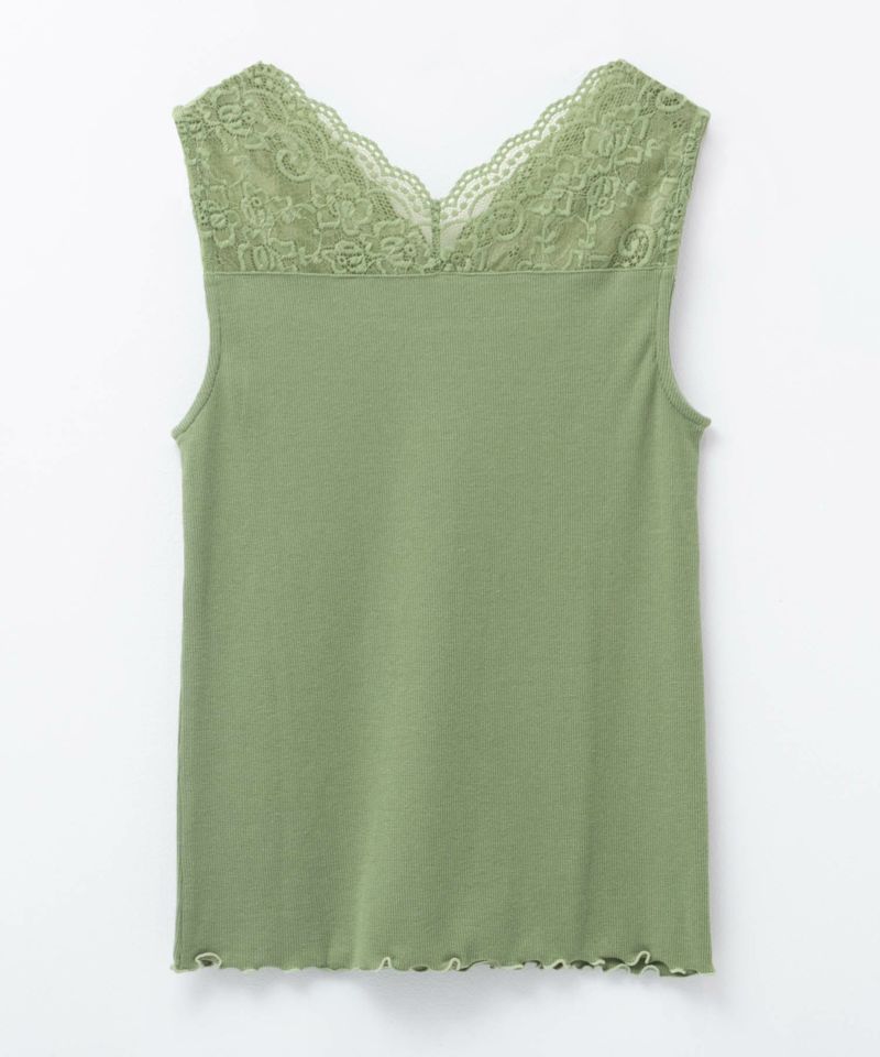 NAVY レース切替タンクトップ レディース メール便 対応商品商品画像-32