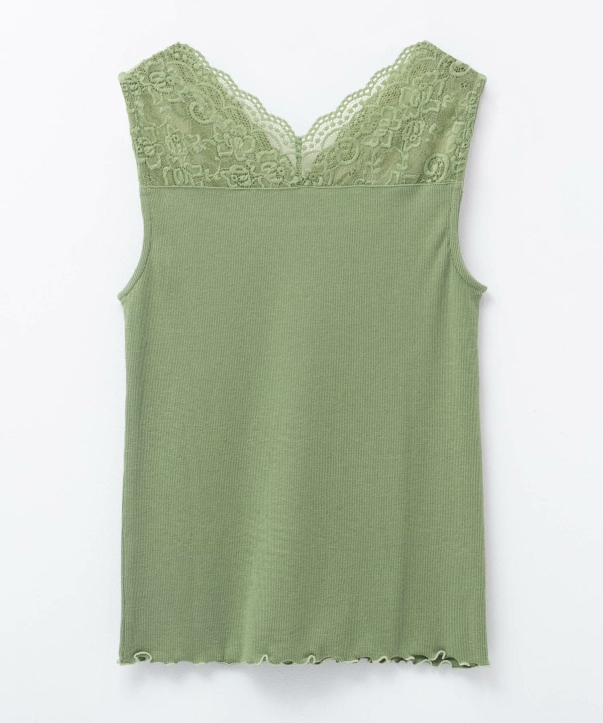 NAVY レース切替タンクトップ レディース ネコポス 対応商品