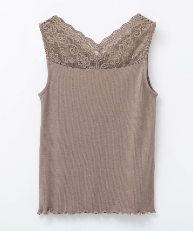 NAVY レース切替タンクトップ レディース メール便 対応商品商品画像-33