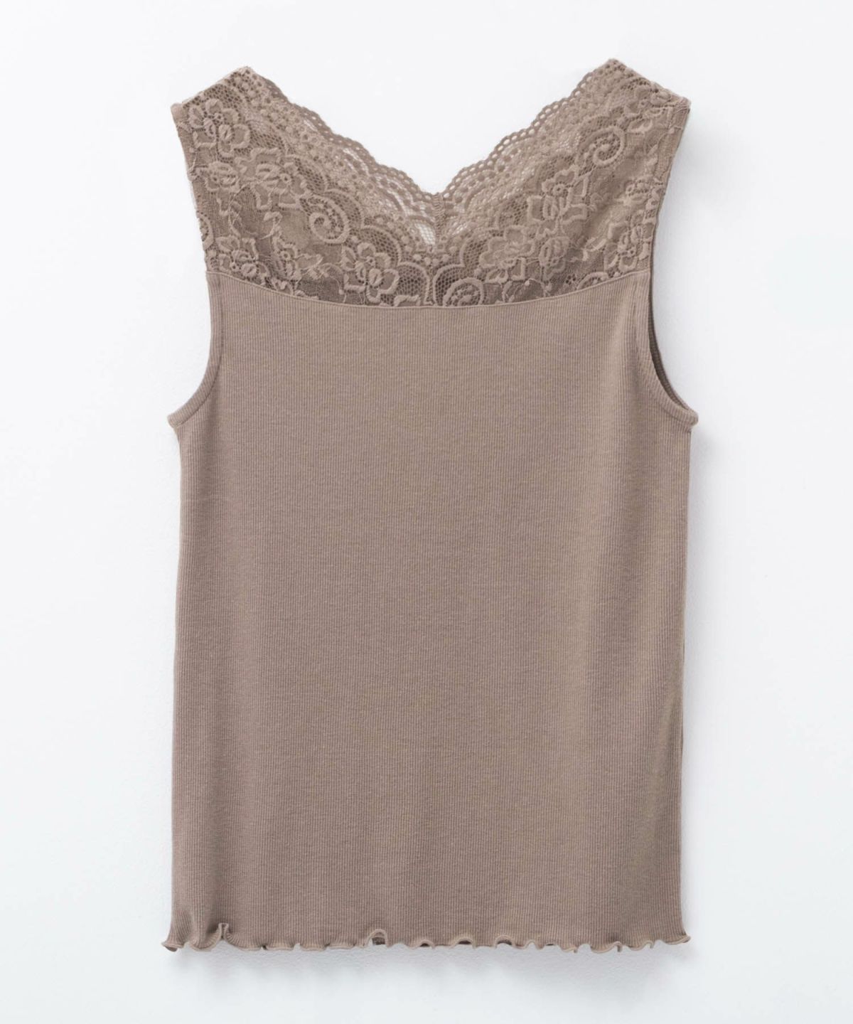 NAVY レース切替タンクトップ レディース ネコポス 対応商品