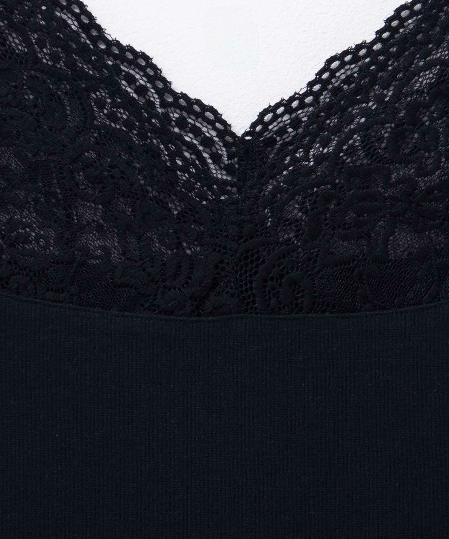 [値下げ]NAVY  レース切替タンクトップ レディース メール便 対応商品商品画像-35