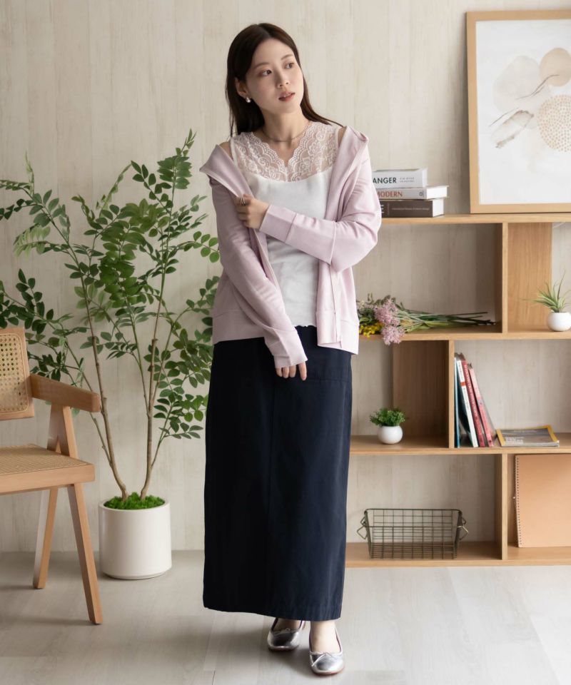 NAVY レース切替タンクトップ レディース メール便 対応商品商品画像-38