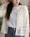 Howdy Marie  クロシェ編みカーディガン レディース商品サムネイル-12