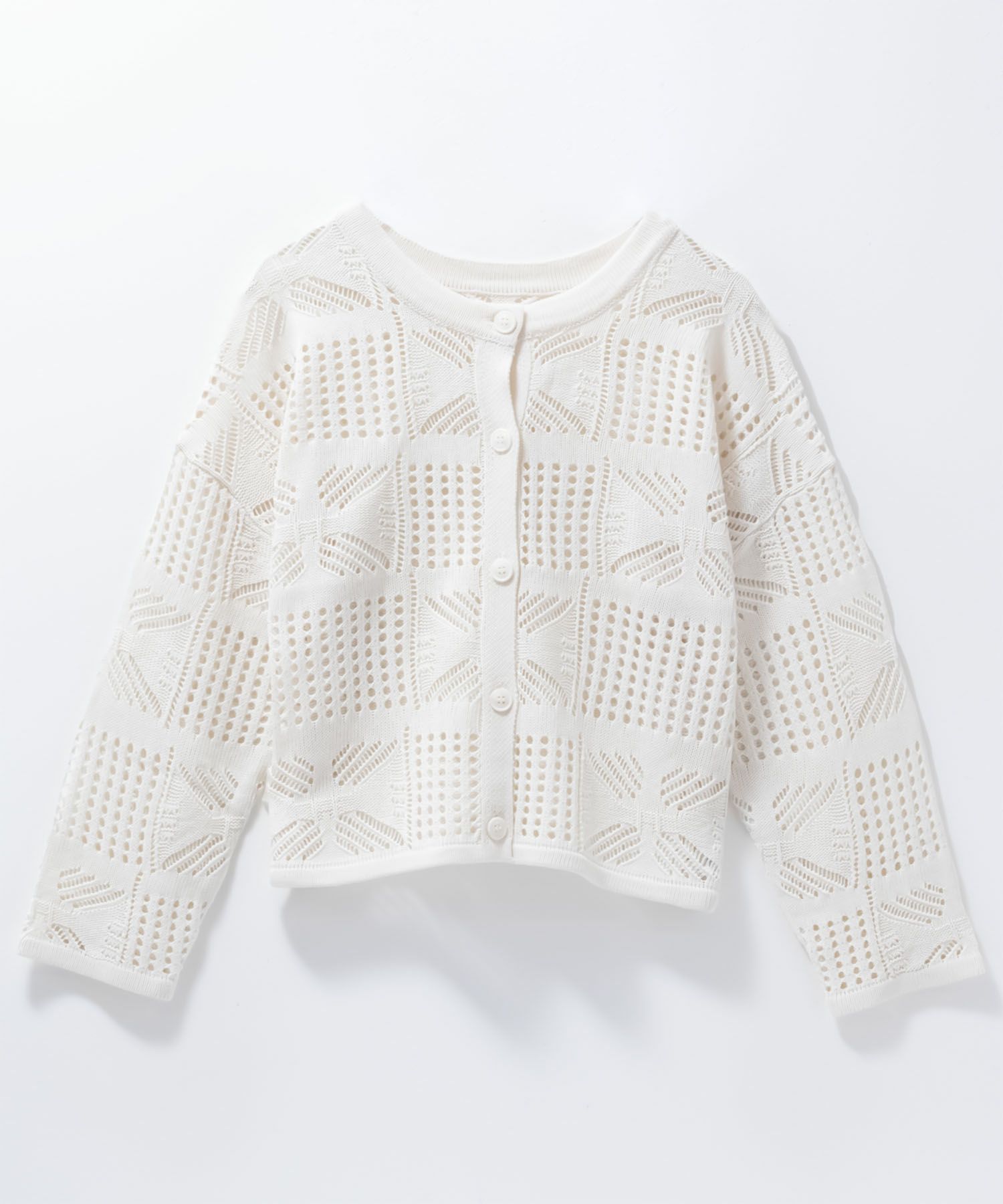 Howdy Marie クロシェ編みカーディガン レディース