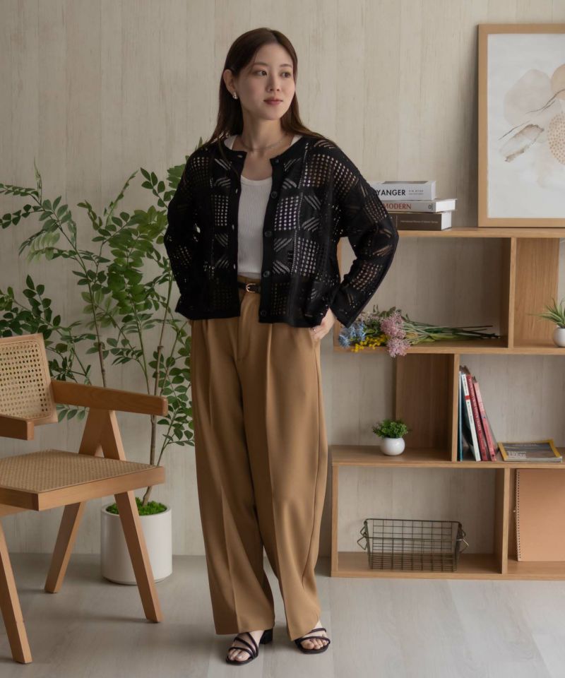 Howdy Marie  クロシェ編みカーディガン レディース商品画像-24