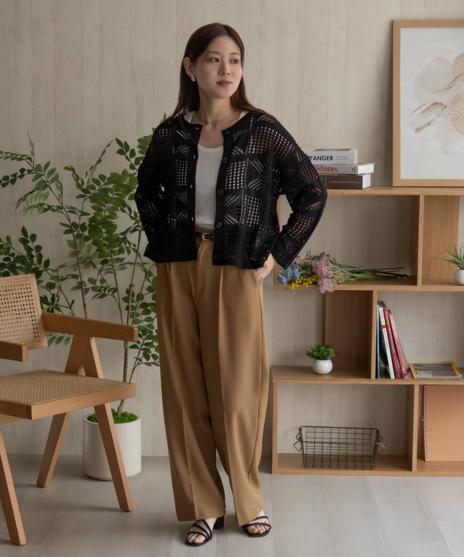 Howdy Marie  クロシェ編みカーディガン レディース商品画像-24