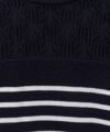 NAVY パネルボーダーニットアンサンブル レディース商品サムネイル-27