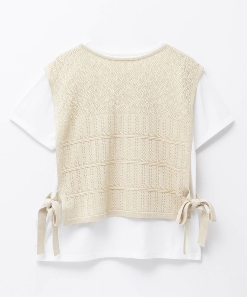 NAVY サイドリボンニットアンサンブル レディース商品画像-19