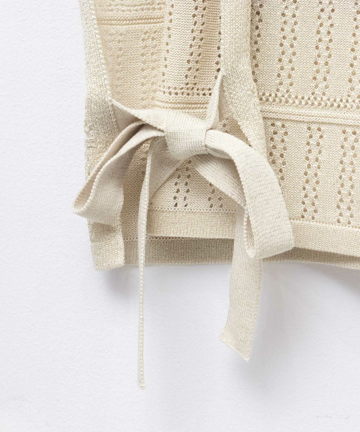 NAVY サイドリボンニットアンサンブル レディース