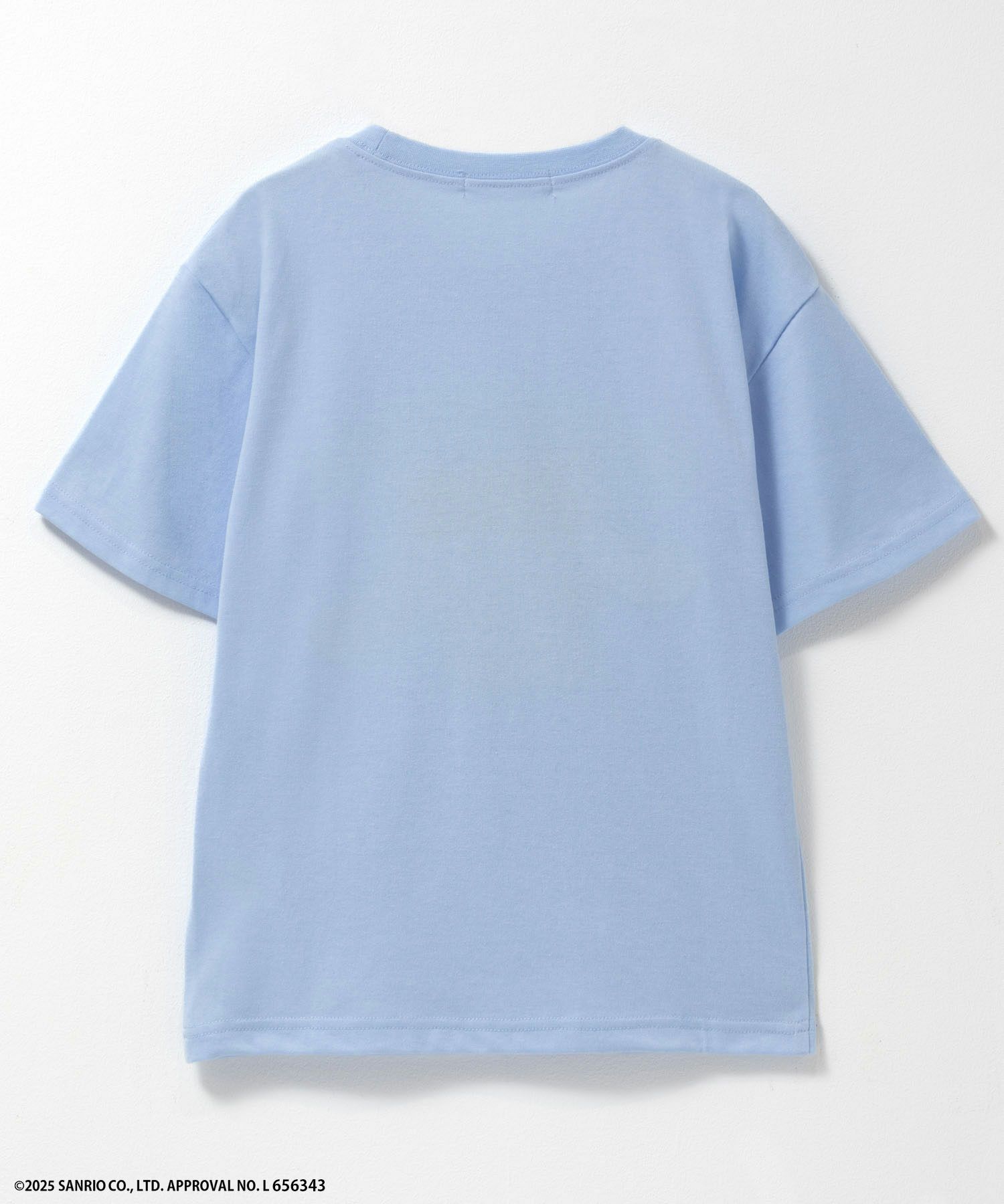 サンリオキャラクターズ シナモロール サガラ刺繍Tシャツ キッズ メール便 対応商品商品画像-2