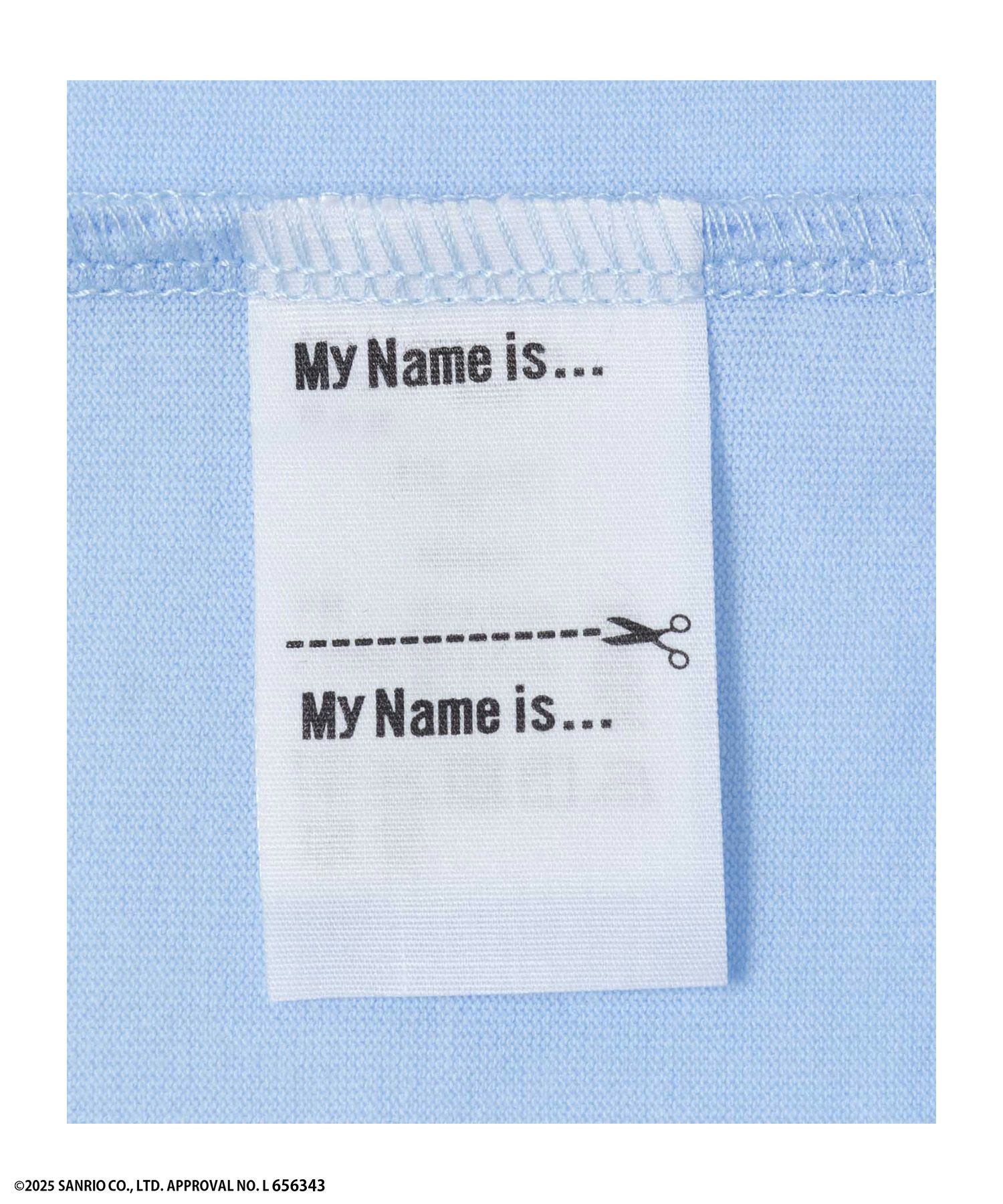 サンリオキャラクターズ シナモロール サガラ刺繍Tシャツ キッズ メール便 対応商品商品画像-7