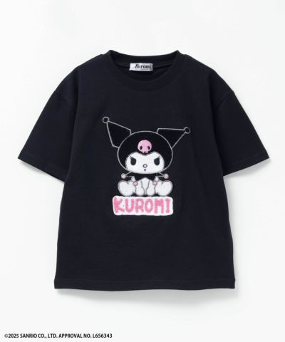 サンリオキャラクターズ クロミ サガラ刺繍Tシャツ キッズ ネコポス 対応商品