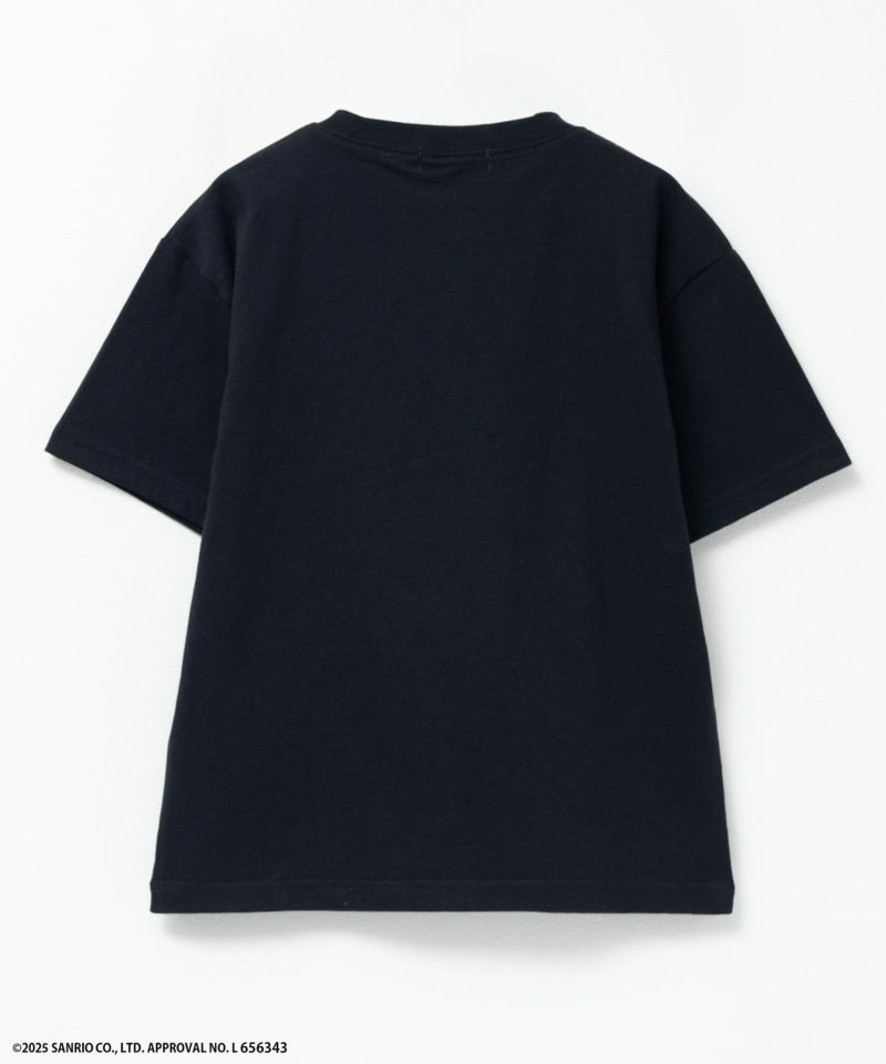 サンリオキャラクターズ クロミ サガラ刺繍Tシャツ キッズ メール便 対応商品商品画像-2