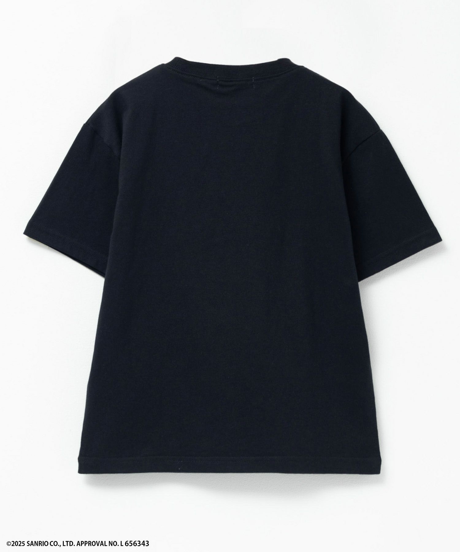 サンリオキャラクターズ クロミ サガラ刺繍Tシャツ キッズ メール便 対応商品商品サムネイル-2