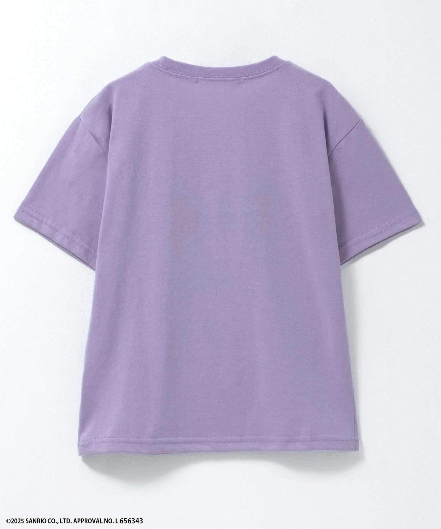 サンリオキャラクターズ クロミ サガラ刺繍Tシャツ キッズ メール便 対応商品商品画像-4