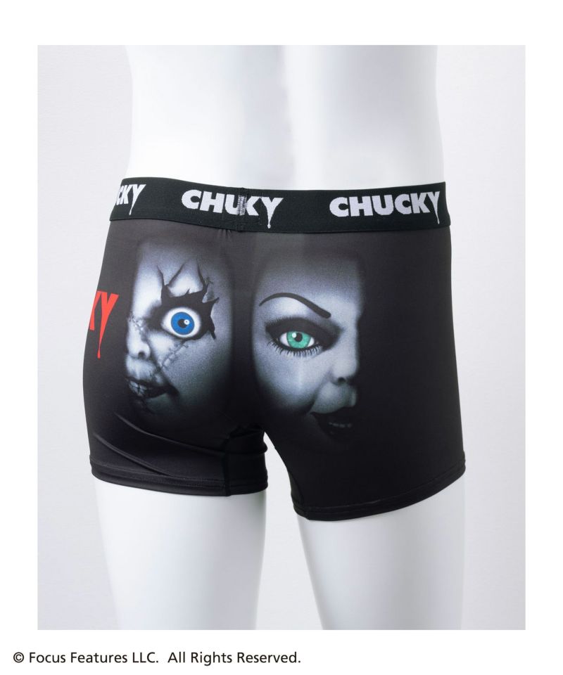 チャッキー プリント ボクサーパンツ メンズ メール便 対応商品商品画像-3