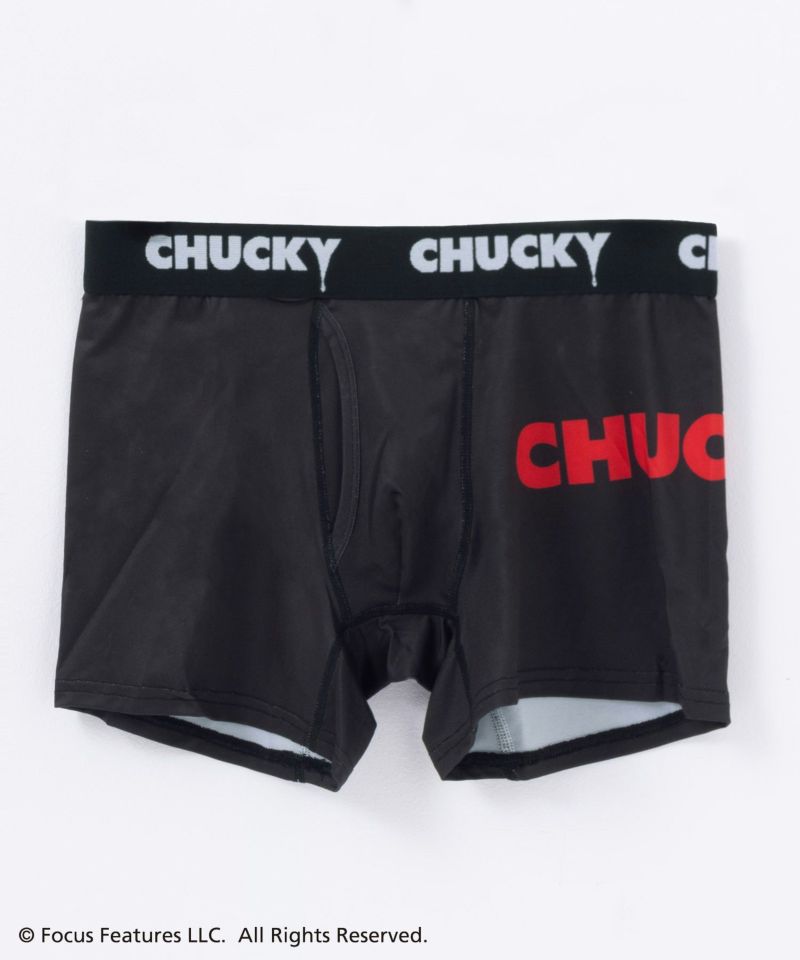 チャッキー プリント ボクサーパンツ メンズ メール便 対応商品商品画像-4