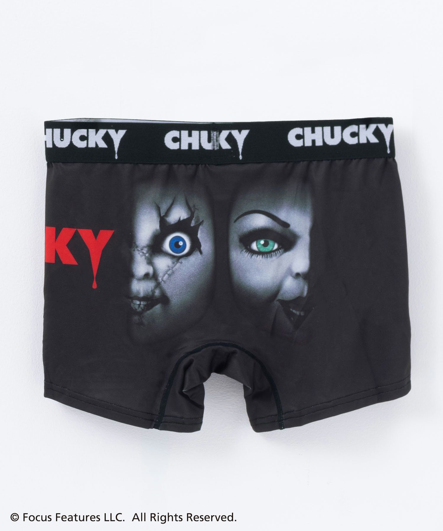 チャッキー プリント ボクサーパンツ メンズ メール便 対応商品商品画像-5