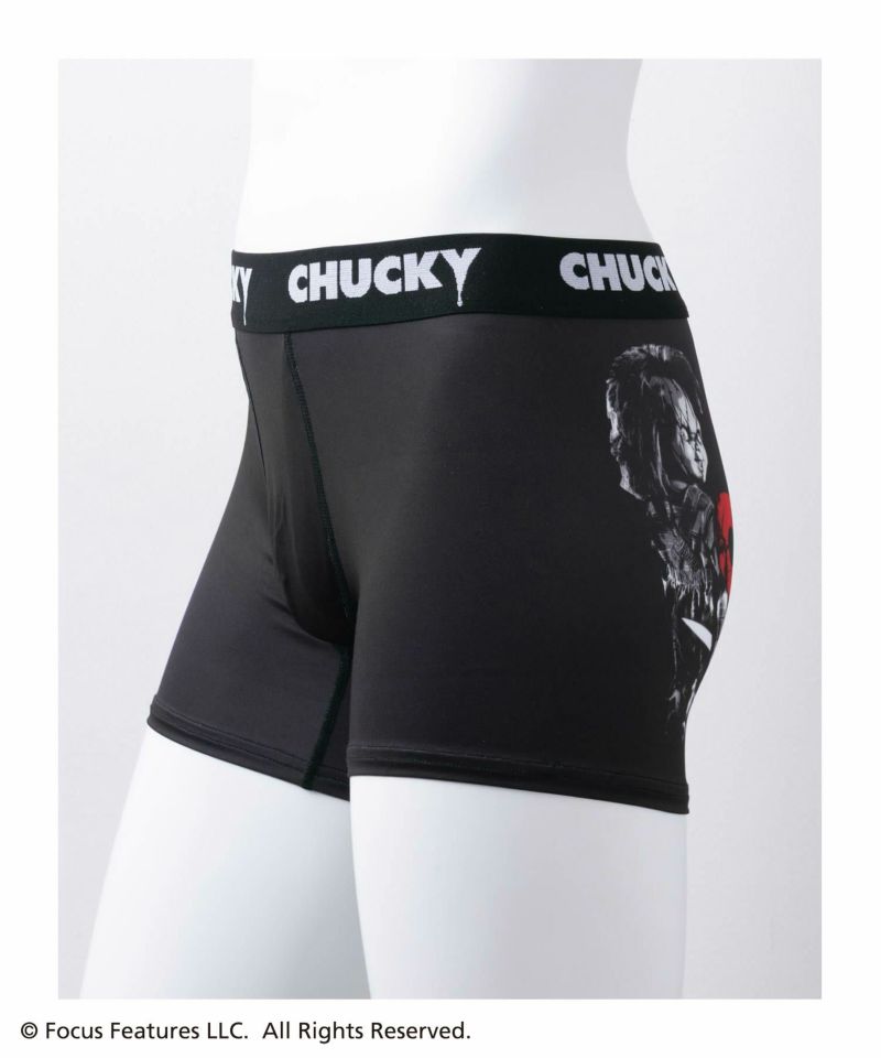 チャッキー プリント ボクサーパンツ メンズ メール便 対応商品商品画像-2