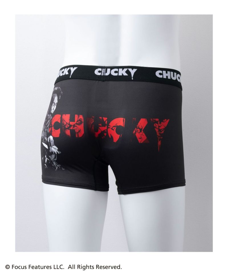 チャッキー プリント ボクサーパンツ メンズ メール便 対応商品商品画像-3