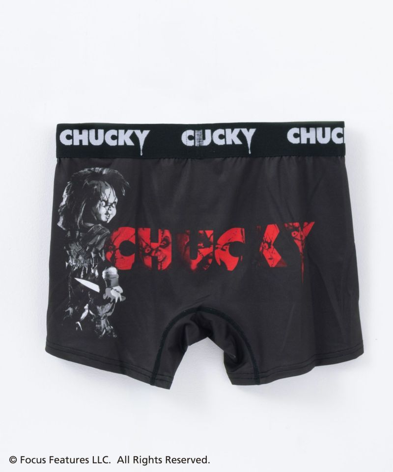チャッキー プリント ボクサーパンツ メンズ メール便 対応商品商品画像-5