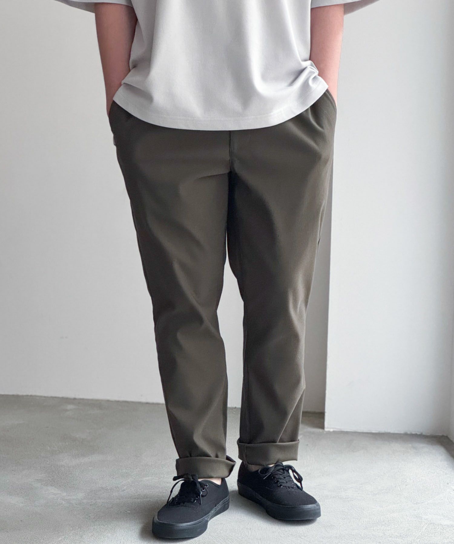 NAVY マイラク ツイルパンツ メンズ