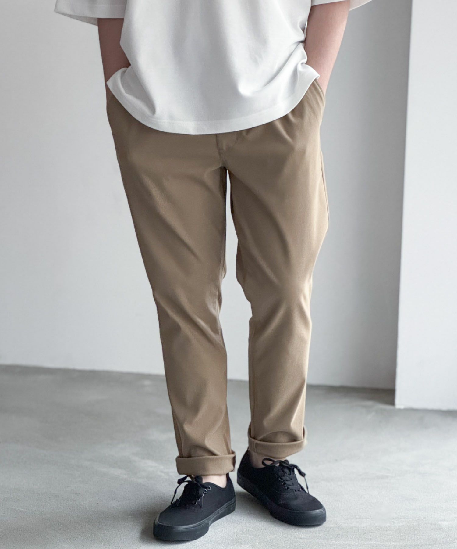 NAVY マイラク ツイルパンツ メンズ