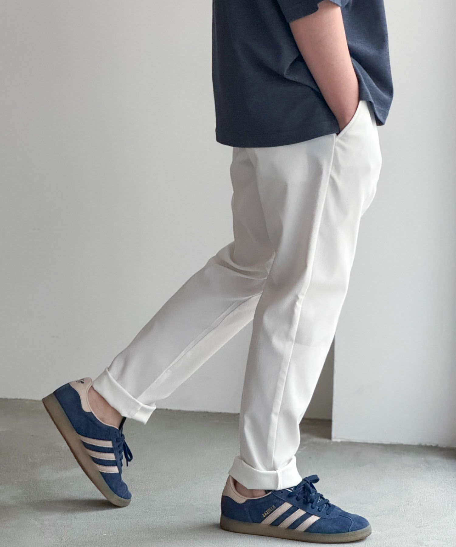 NAVY マイラク ツイルパンツ メンズ