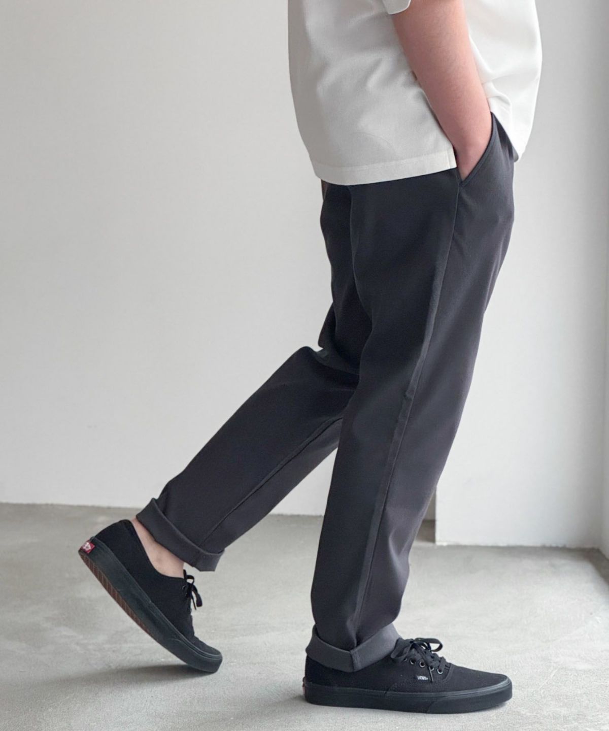 NAVY マイラク ツイルパンツ メンズ