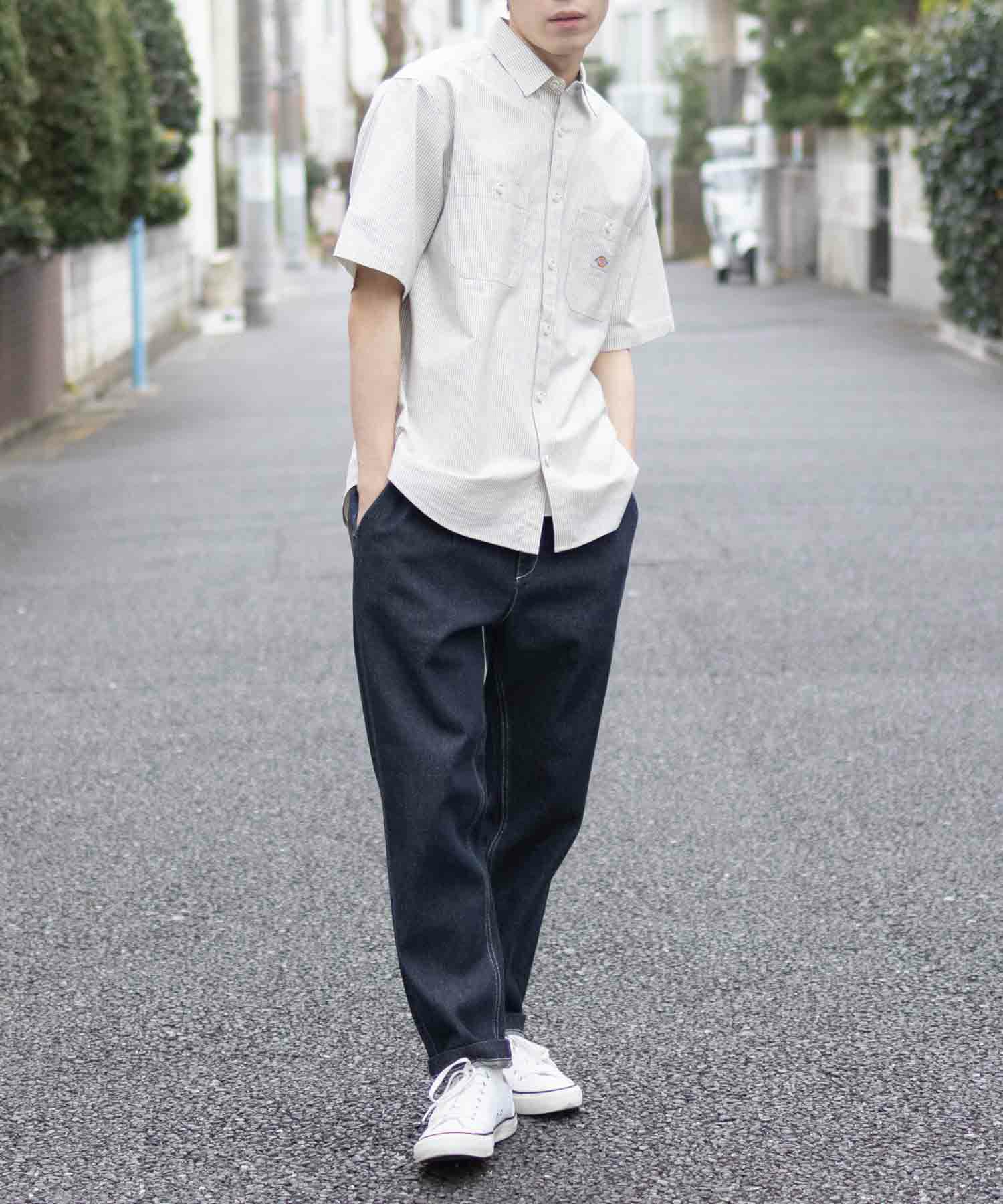 Dickies ツイルストレッチイージーパンツ メンズ