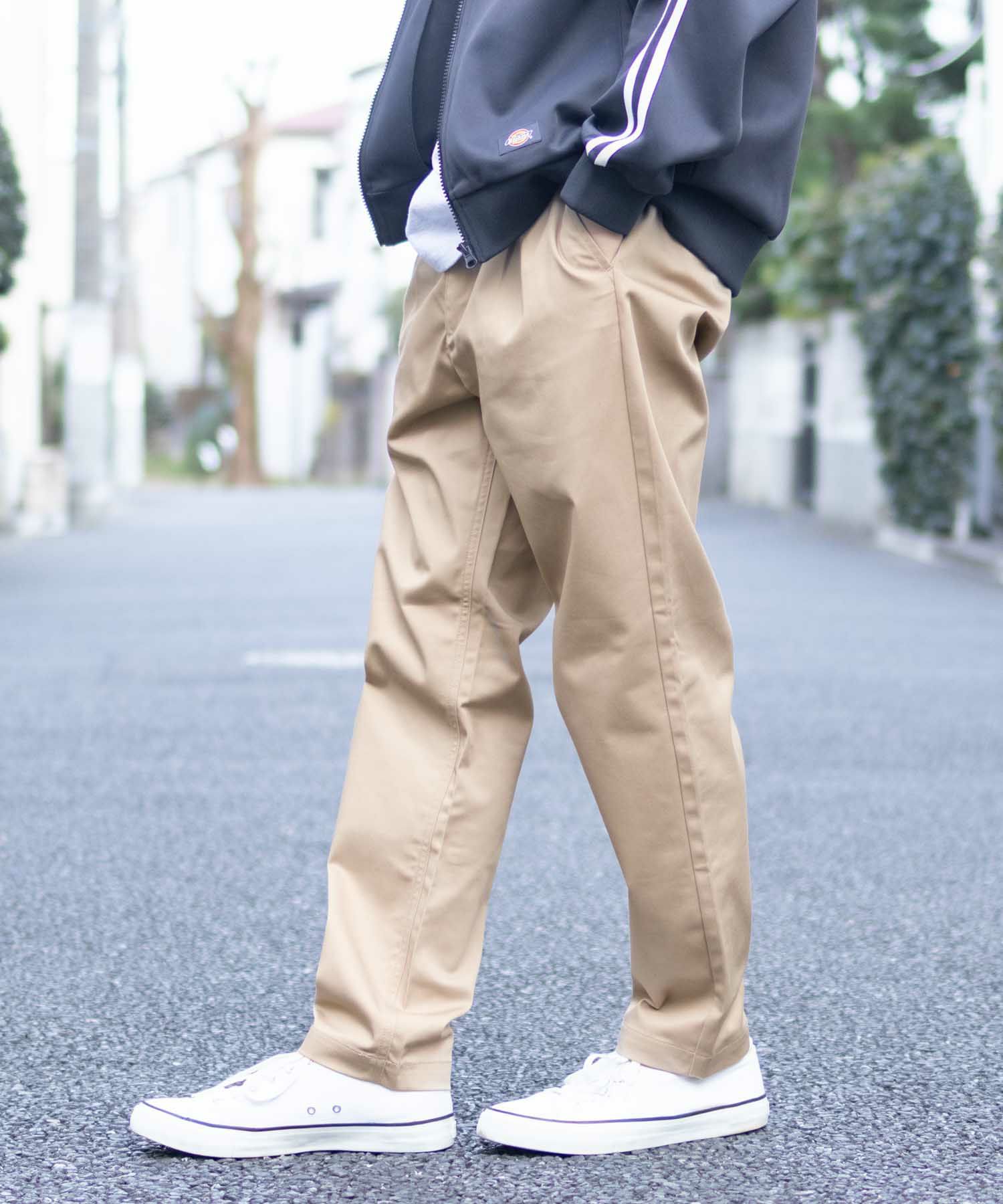 Dickies ツイルストレッチイージーパンツ メンズ