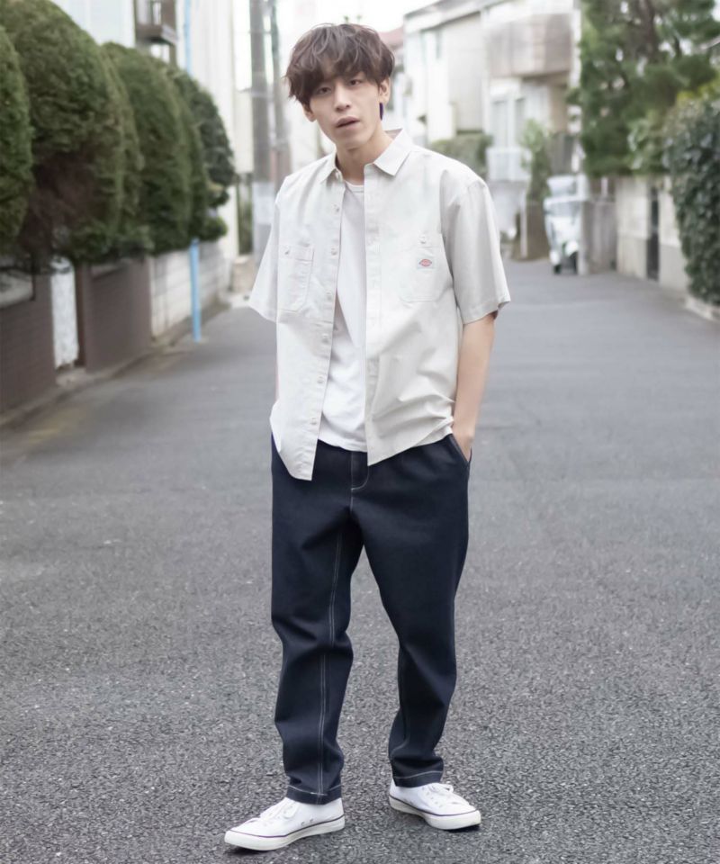 Dickies ツイルストレッチイージーパンツ メンズ